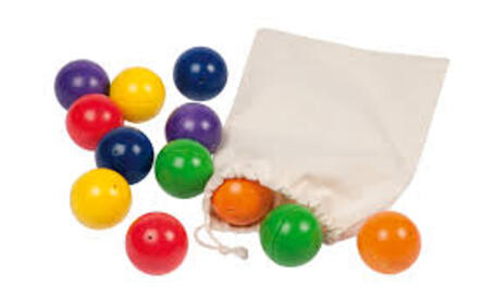 10524 & 10525 - Melodic Wooden Balls